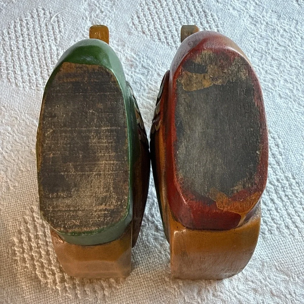 Vintage Decorative Wooden Duck Decoys. Mallard, Wood Duck Set of 2